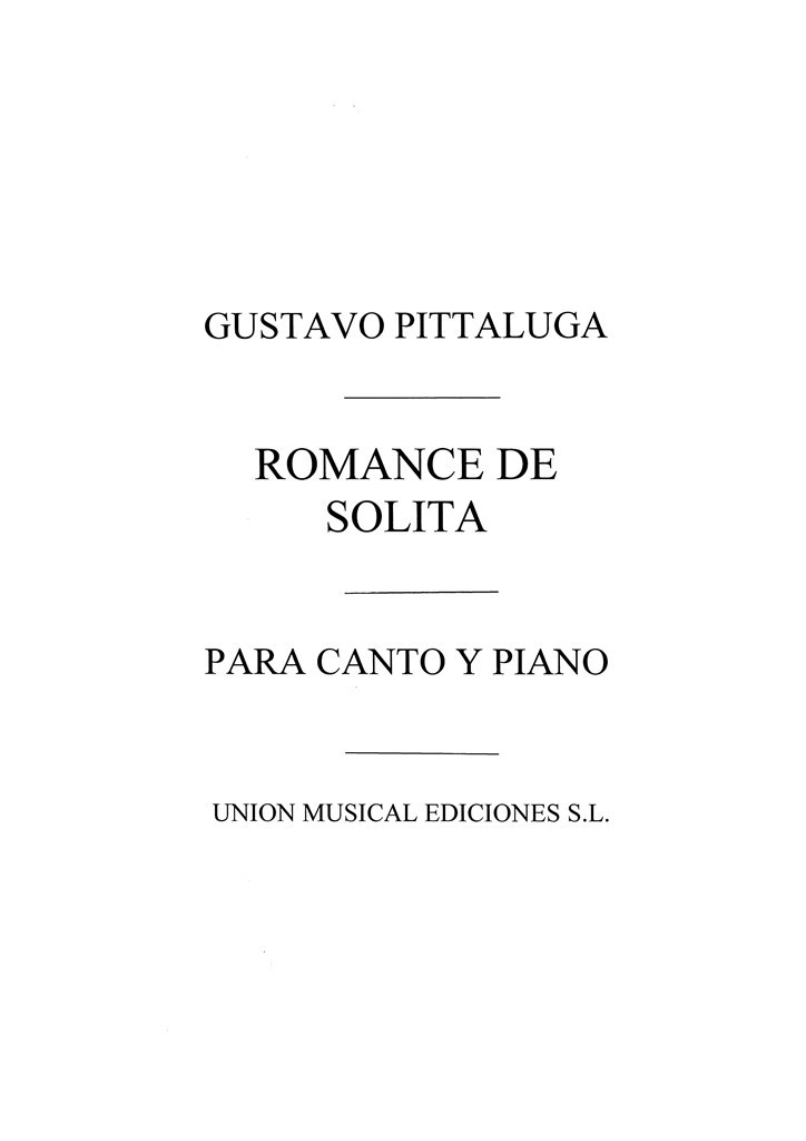 Romance De Solita de La Romeria De los Cornudos